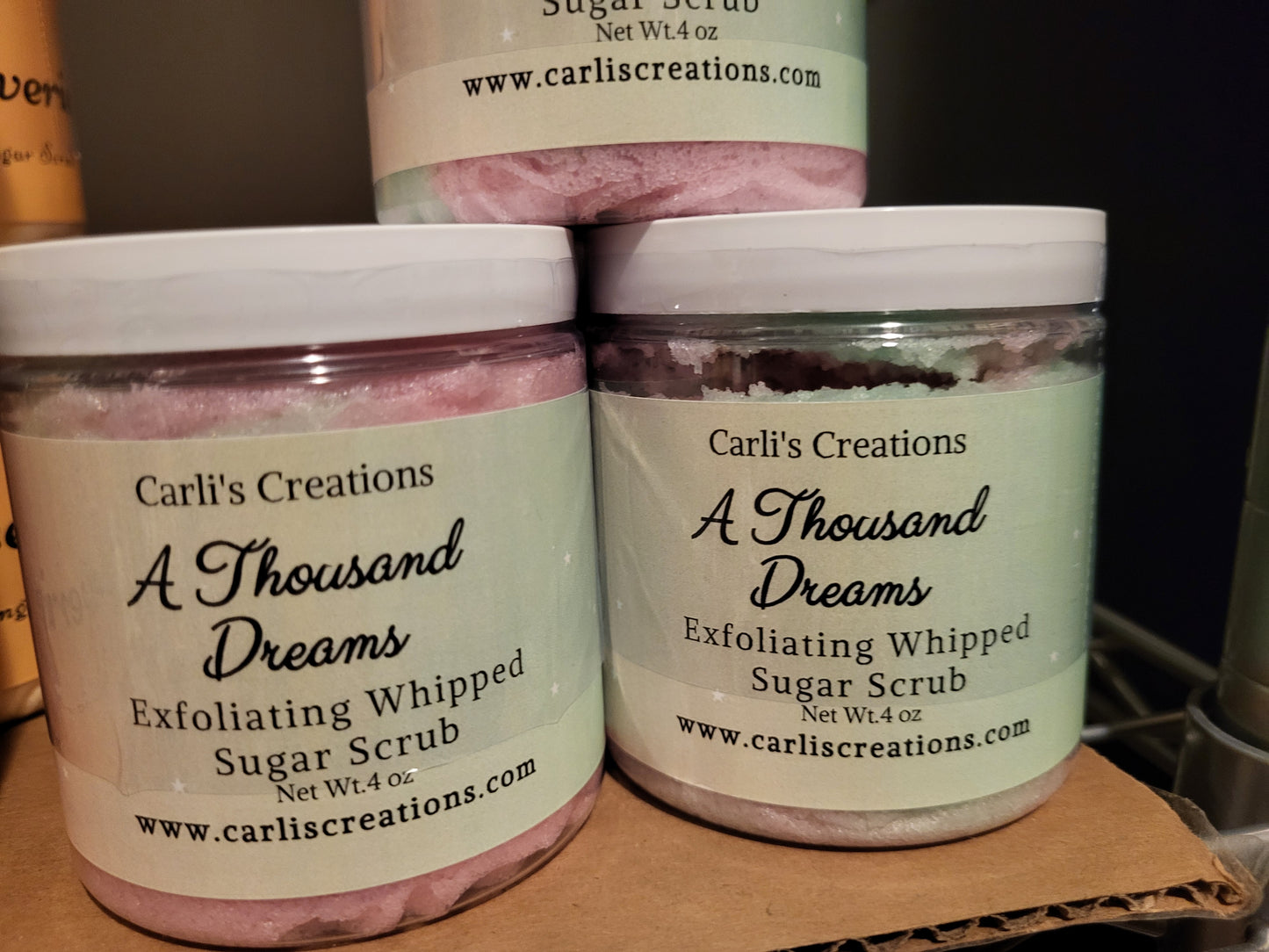 Whipped Foaming Sugar Scrub