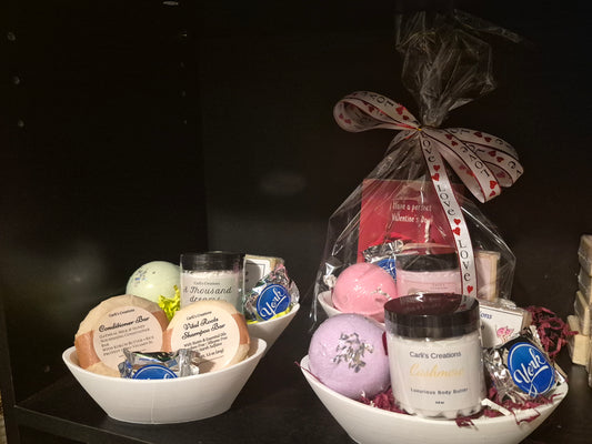Valentine Gift Set – Ready to Gift ($25)| Goat Milk Soap from| Carli's Creations