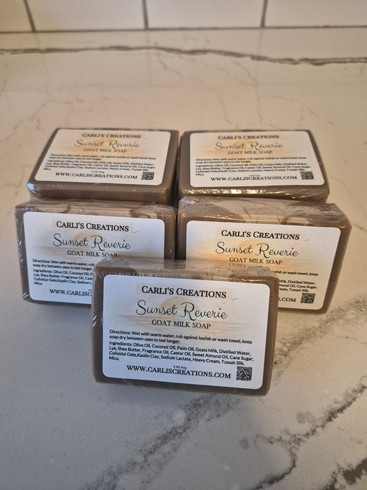 Sunset Reverie – Luxury Goat Milk Soap | Handcrafted