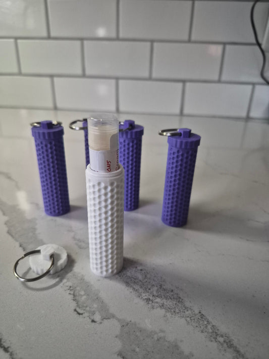 Lip Balm Keychain Holder