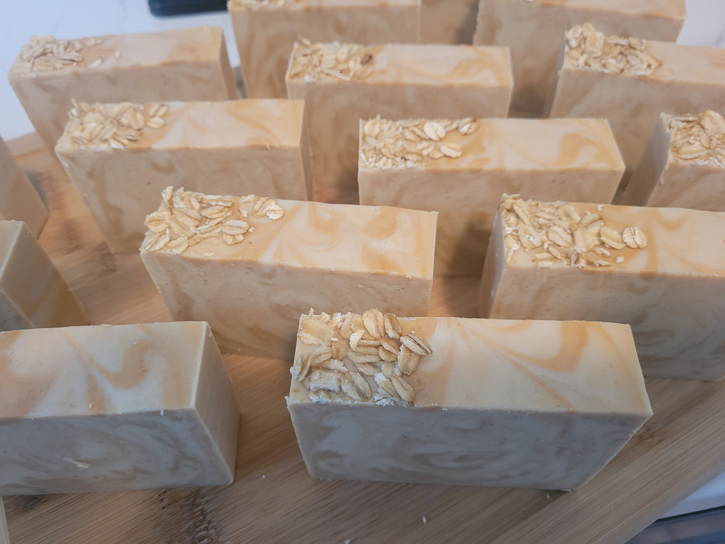 Goats Milk Soap Oatmeal and Honey