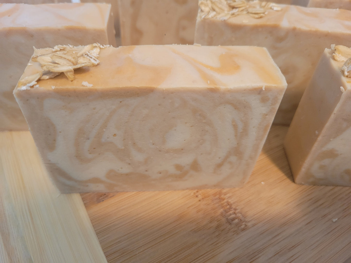 Goats Milk Soap Oatmeal and Honey