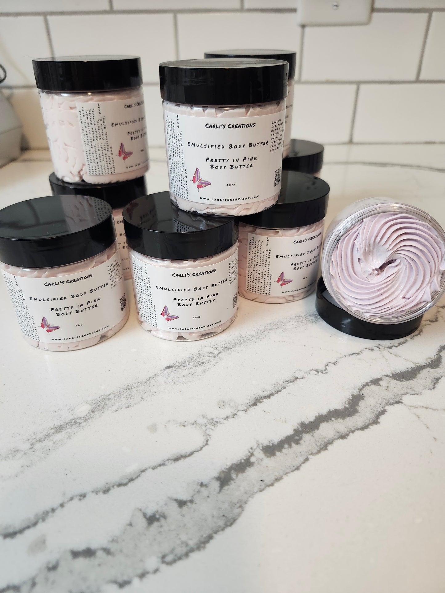 Emulsified Body Butter 8 oz size