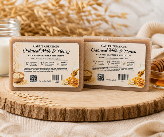 Beef Tallow & Goat Milk Soap