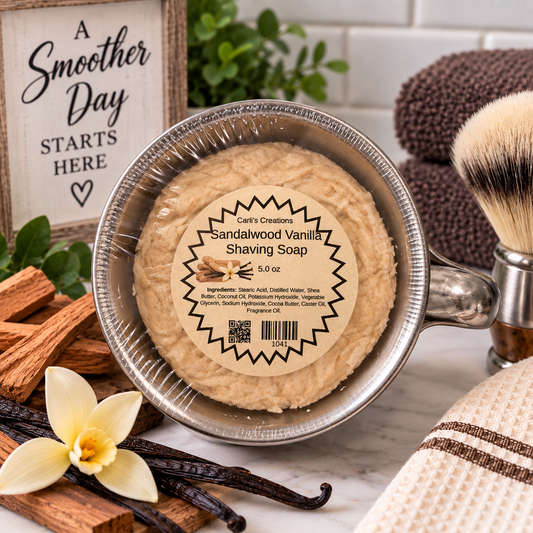 Shave Soap Tins and refill pucks