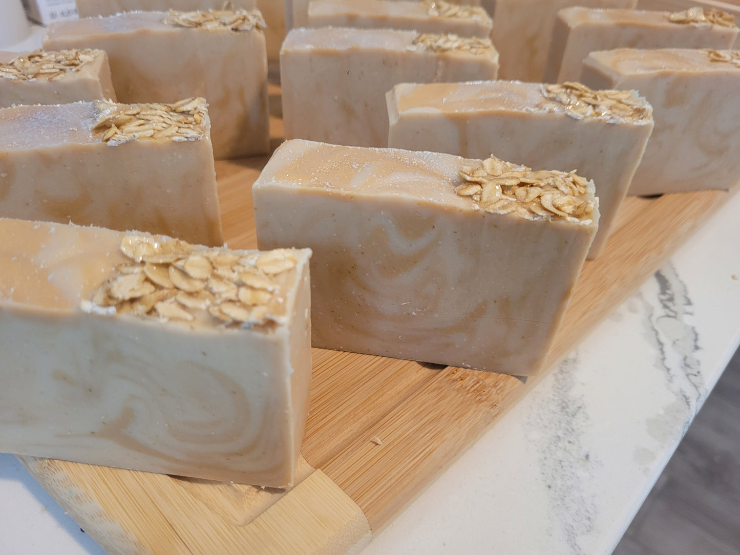 Goats Milk Soap Oatmeal and Honey