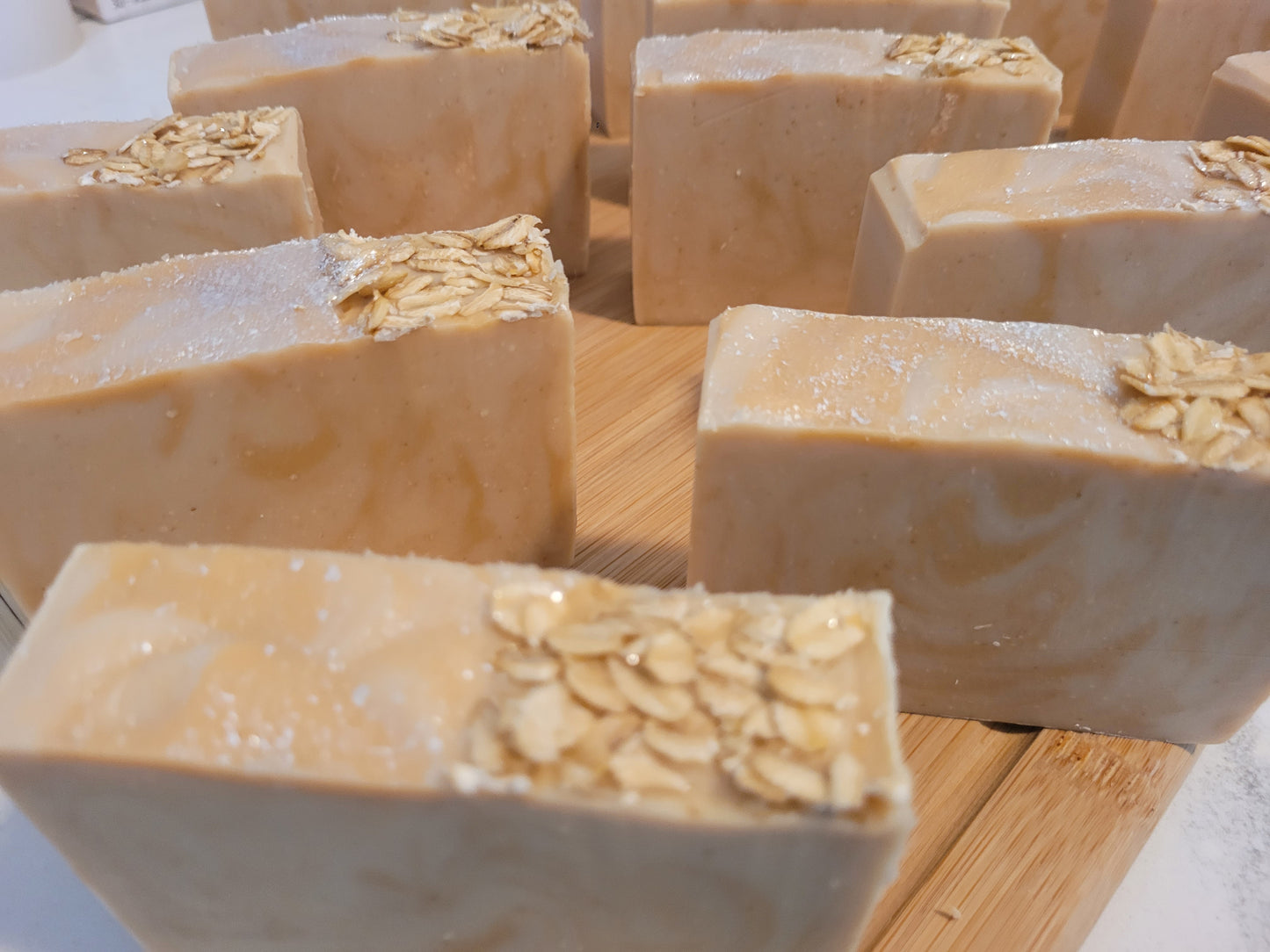 Goats Milk Soap Oatmeal and Honey