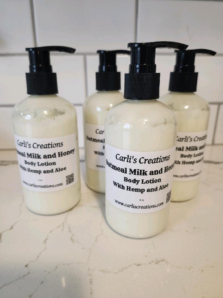 Oatmeal and Honey Body Lotion