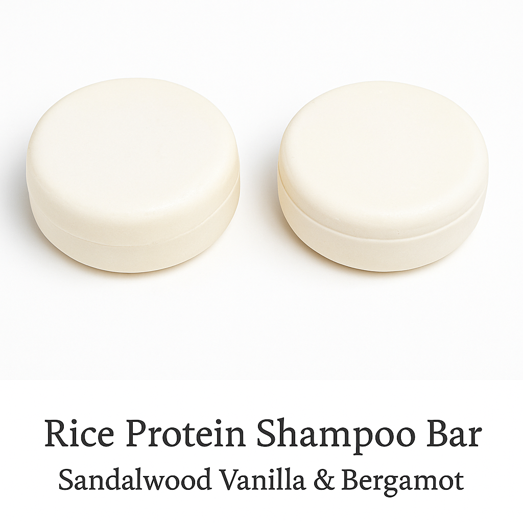 Rice Protein Shampoo Bar - Sandalwood Vanilla & Bergamont