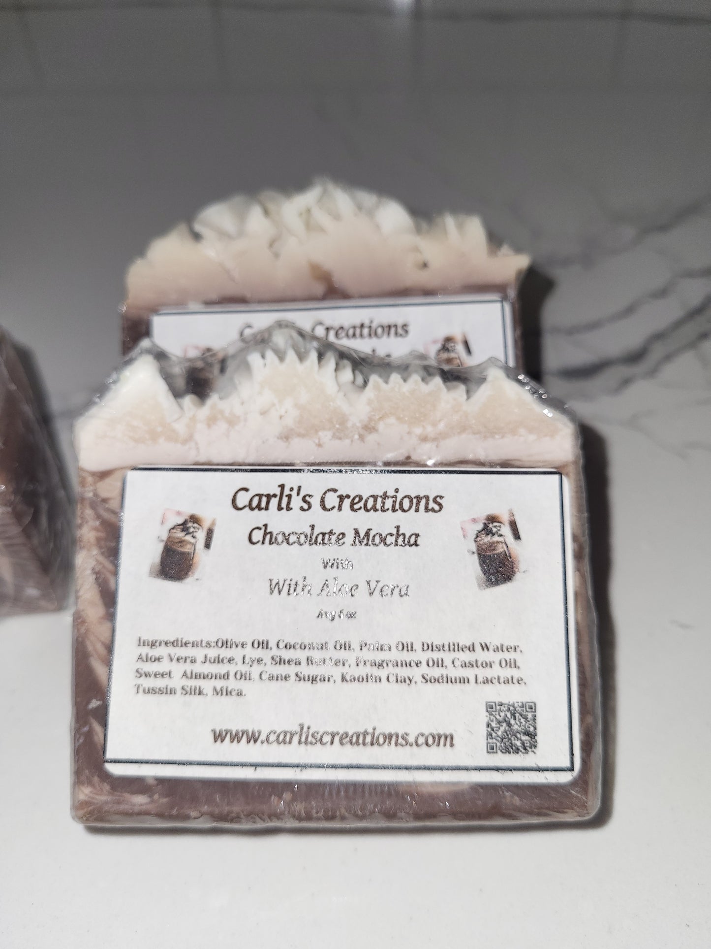 Christmas Soaps – Peppermint, Chocolate Mocha & Blackberry Cream