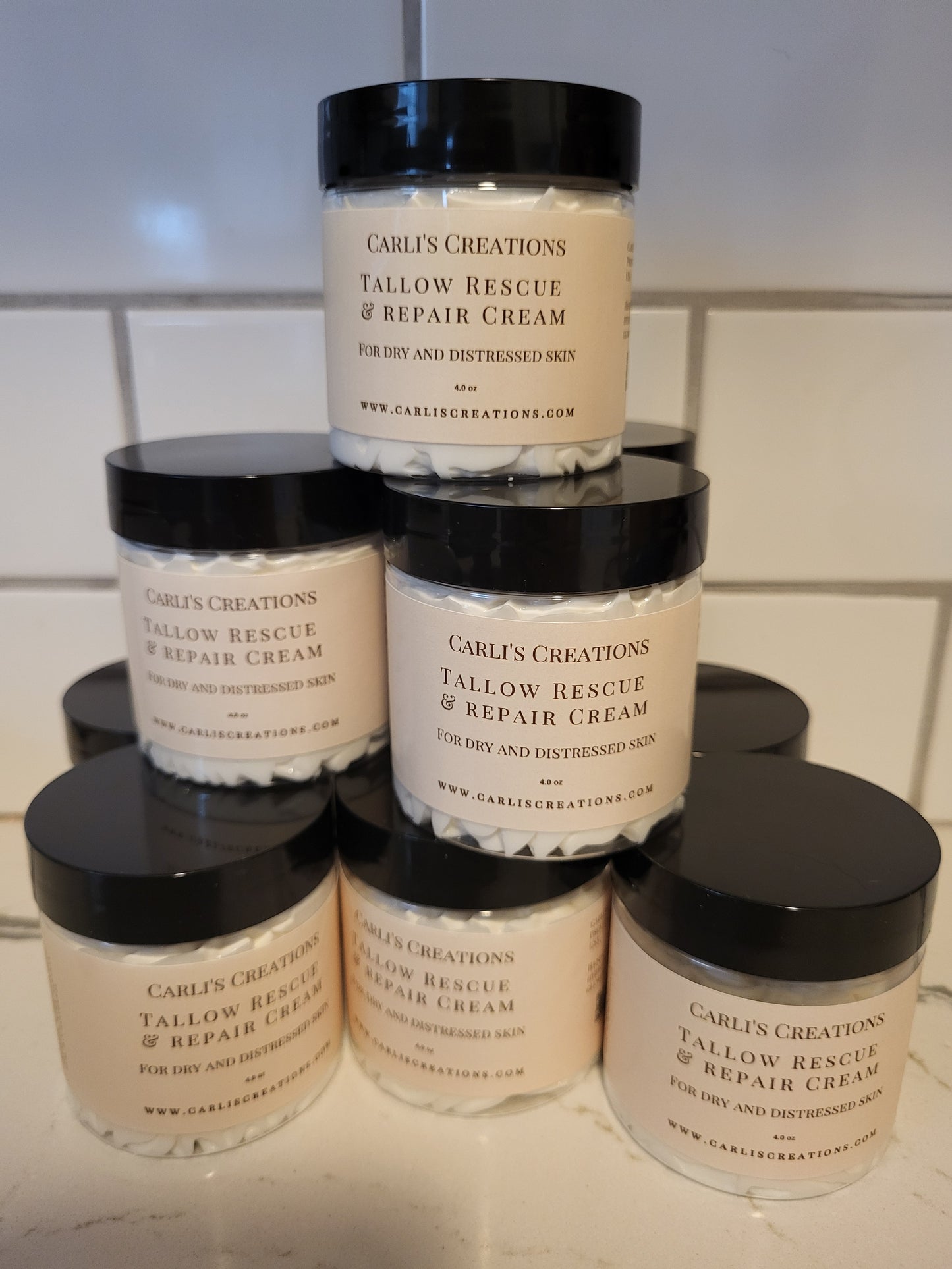 Beef Tallow Rescue & Repair Cream – Sandalwood Vanilla