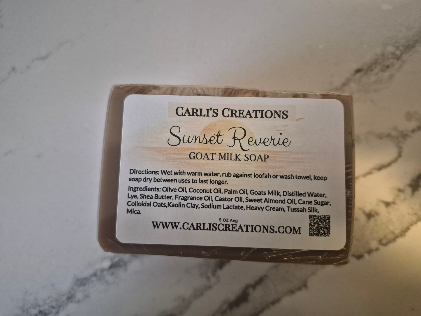 Sunset Reverie – Luxury Goat Milk Soap | Handcrafted