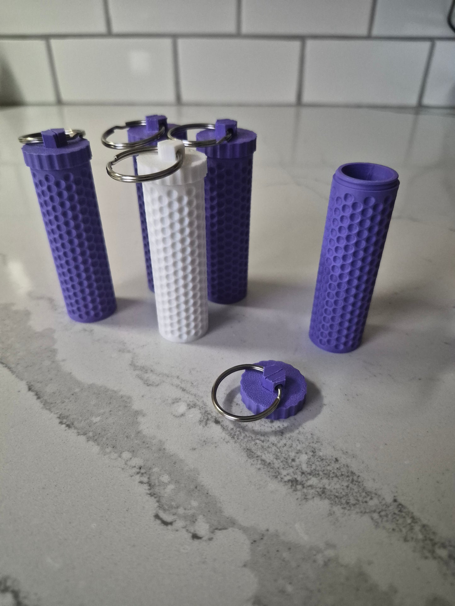 Lip Balm Keychain Holder