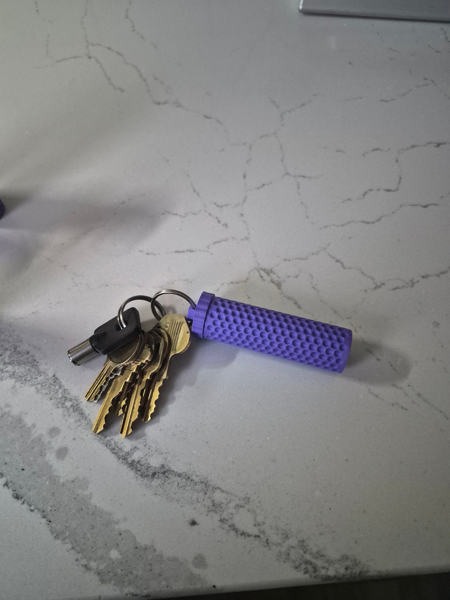 Lip Balm Keychain Holder