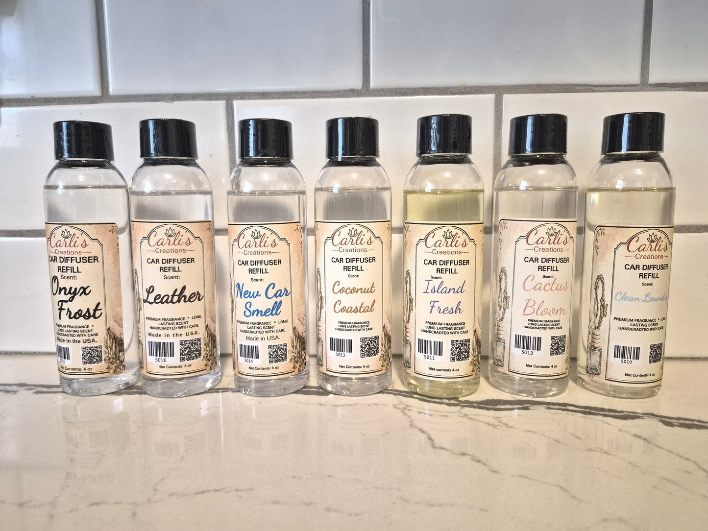 Bundle & Save: Hanging Car Diffuser + 4 oz Refill