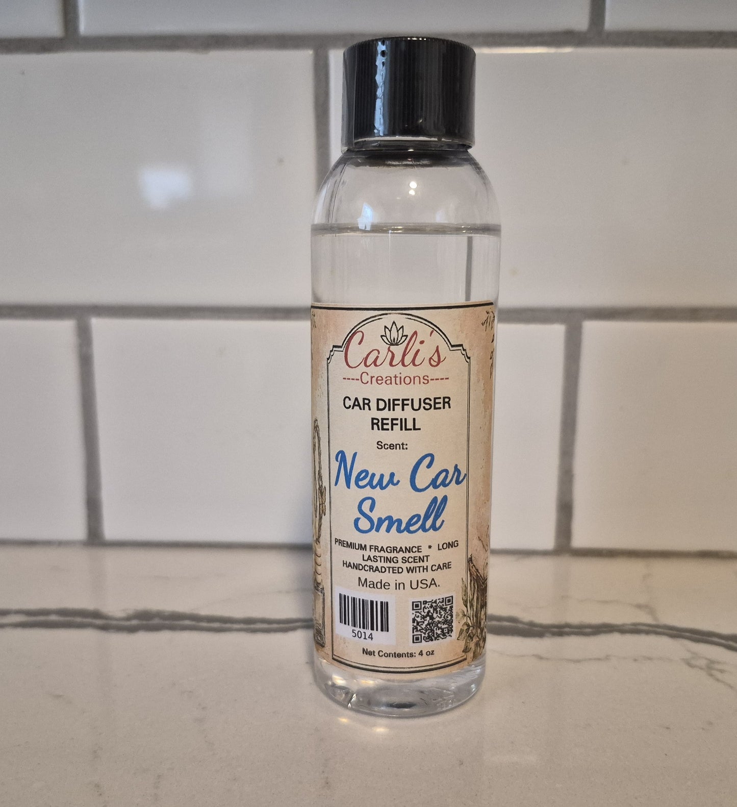 Car Diffuser Refill 4 oz Bottles