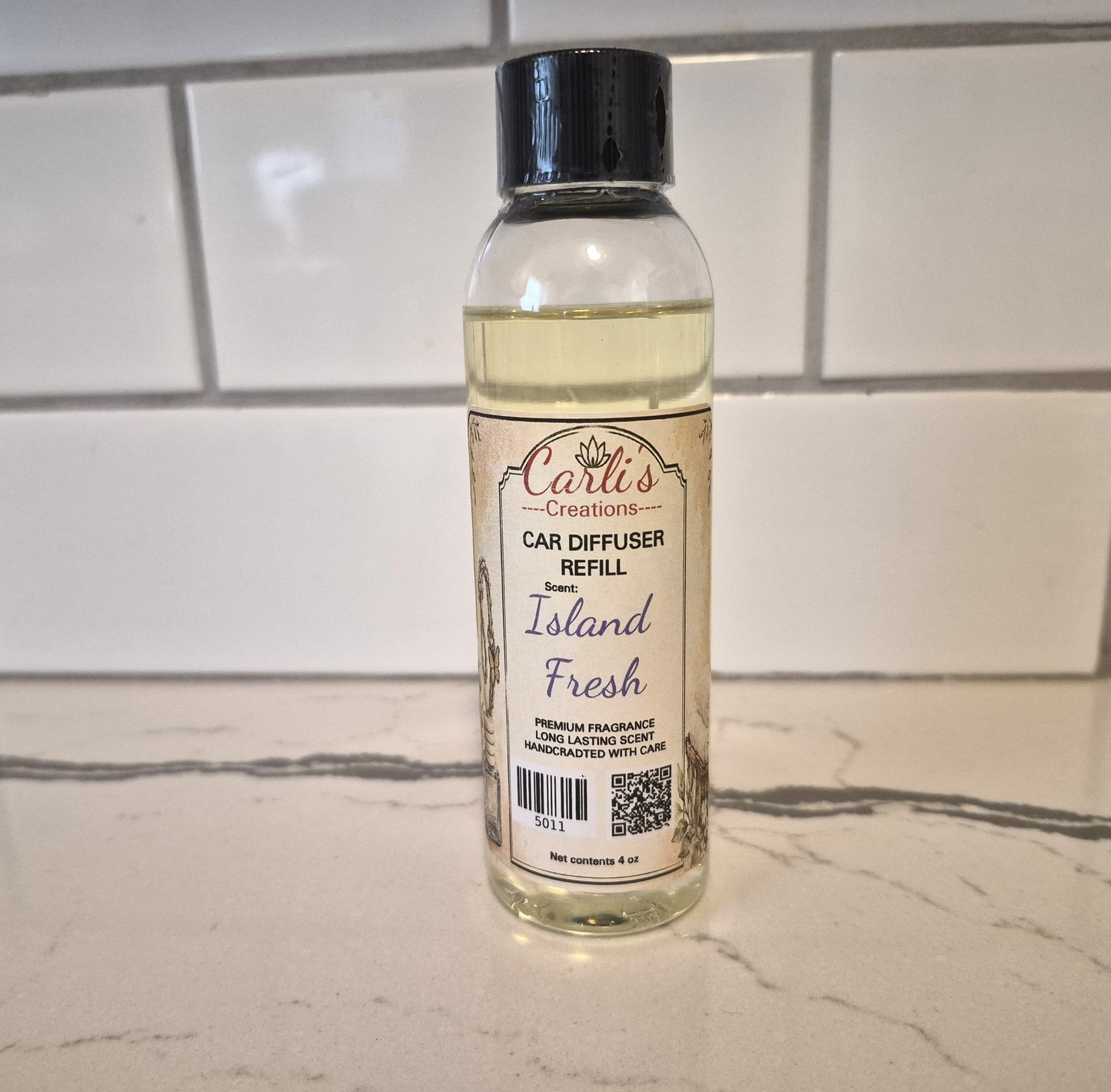 Car Diffuser Refill 4 oz Bottles