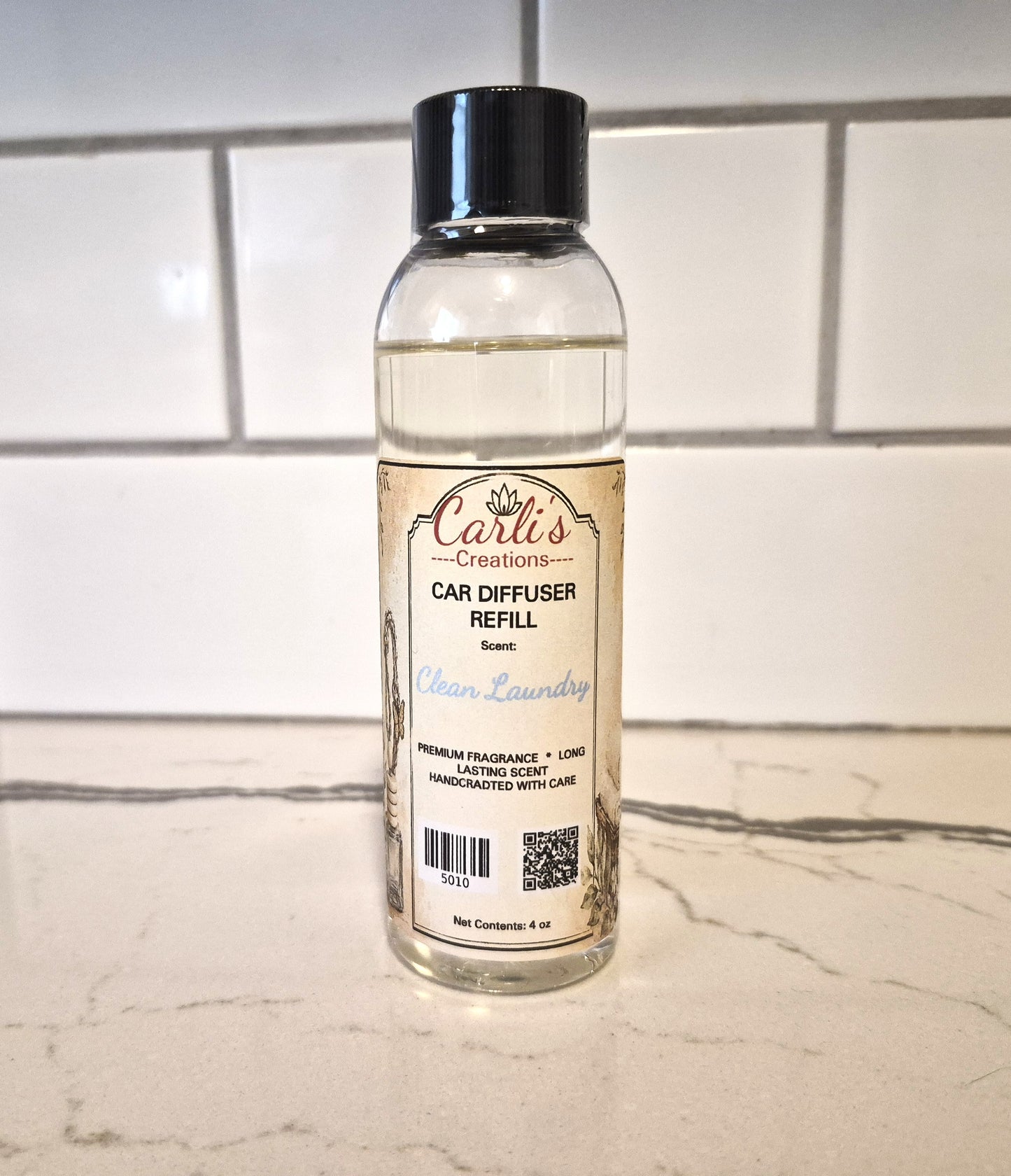 Car Diffuser Refill 4 oz Bottles