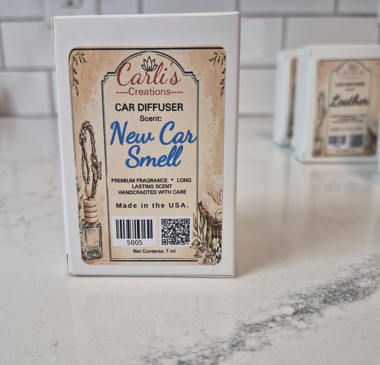 Bundle & Save: Hanging Car Diffuser + 4 oz Refill