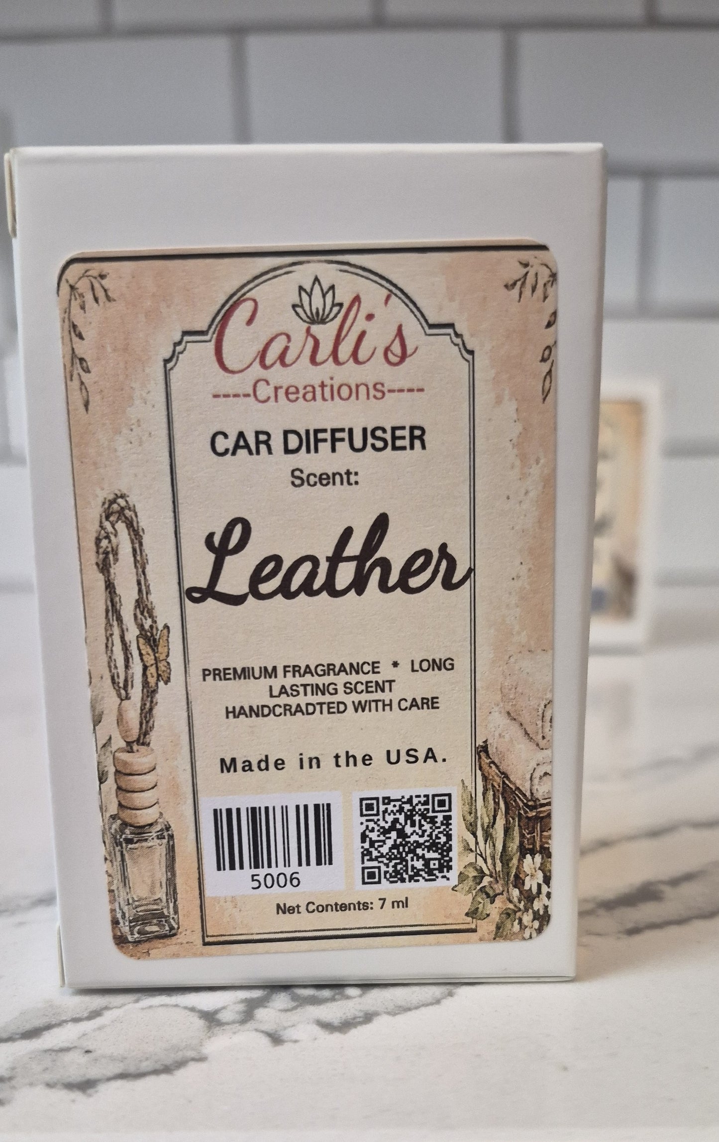Bundle & Save: Hanging Car Diffuser + 4 oz Refill