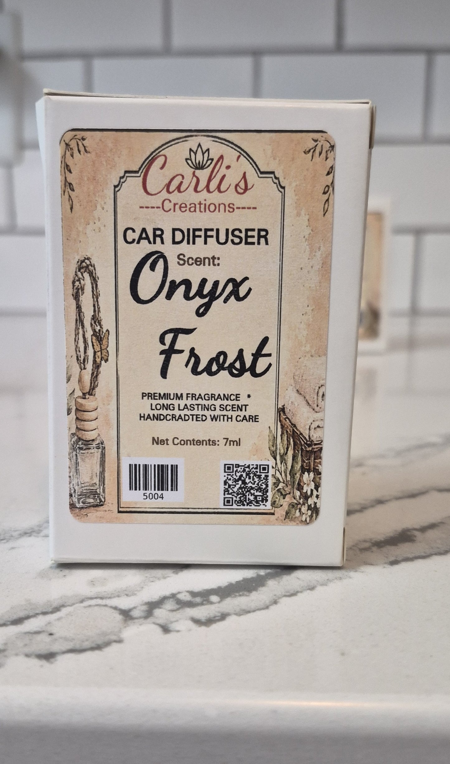 Bundle & Save: Hanging Car Diffuser + 4 oz Refill