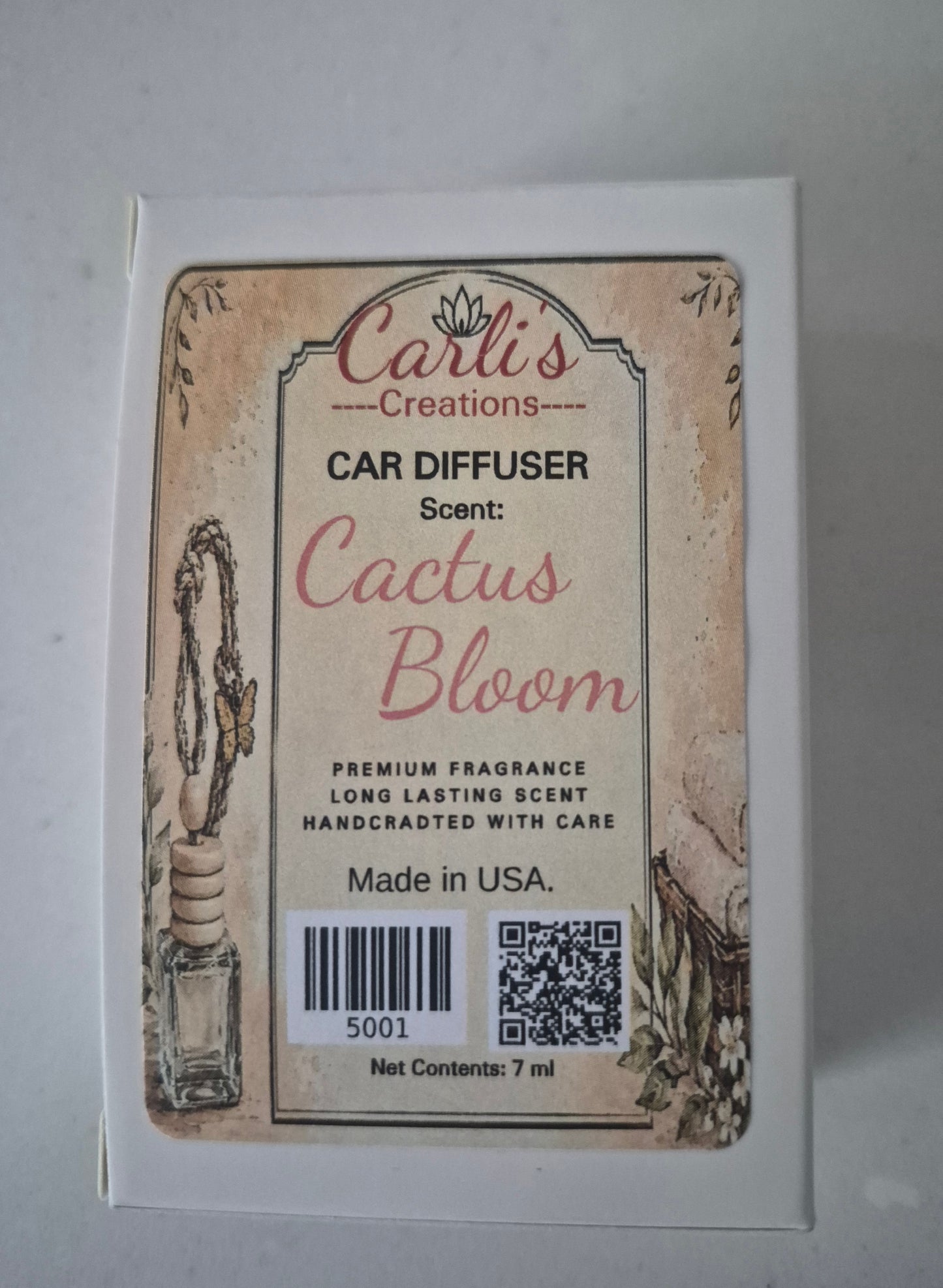 Bundle & Save: Hanging Car Diffuser + 4 oz Refill