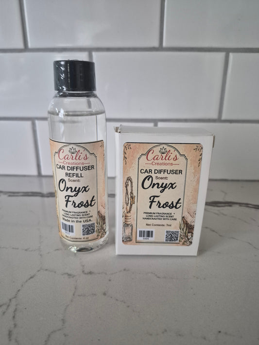 Bundle & Save: Hanging Car Diffuser + 4 oz Refill