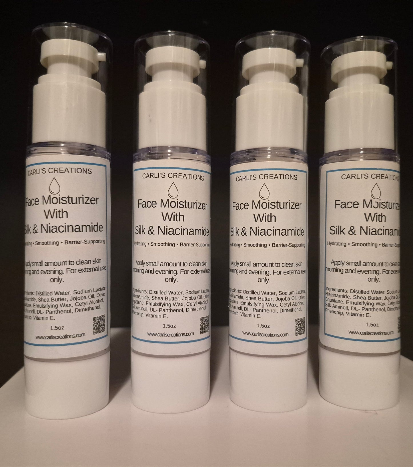 Face Moisturizer with Silk & Niacinamide