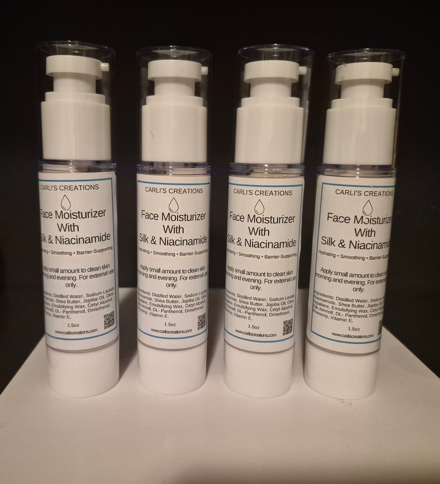 Face Moisturizer with Silk & Niacinamide
