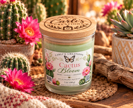 Cactus Bloom Candle – 8 oz