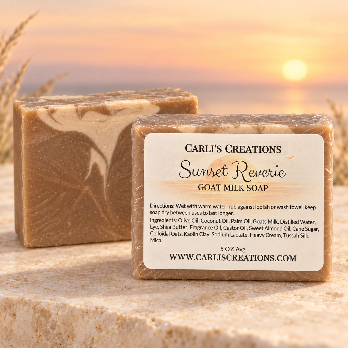Goat Milk Soap |Silk Infused Handmade Luxury Bar (Choose Your Scent)