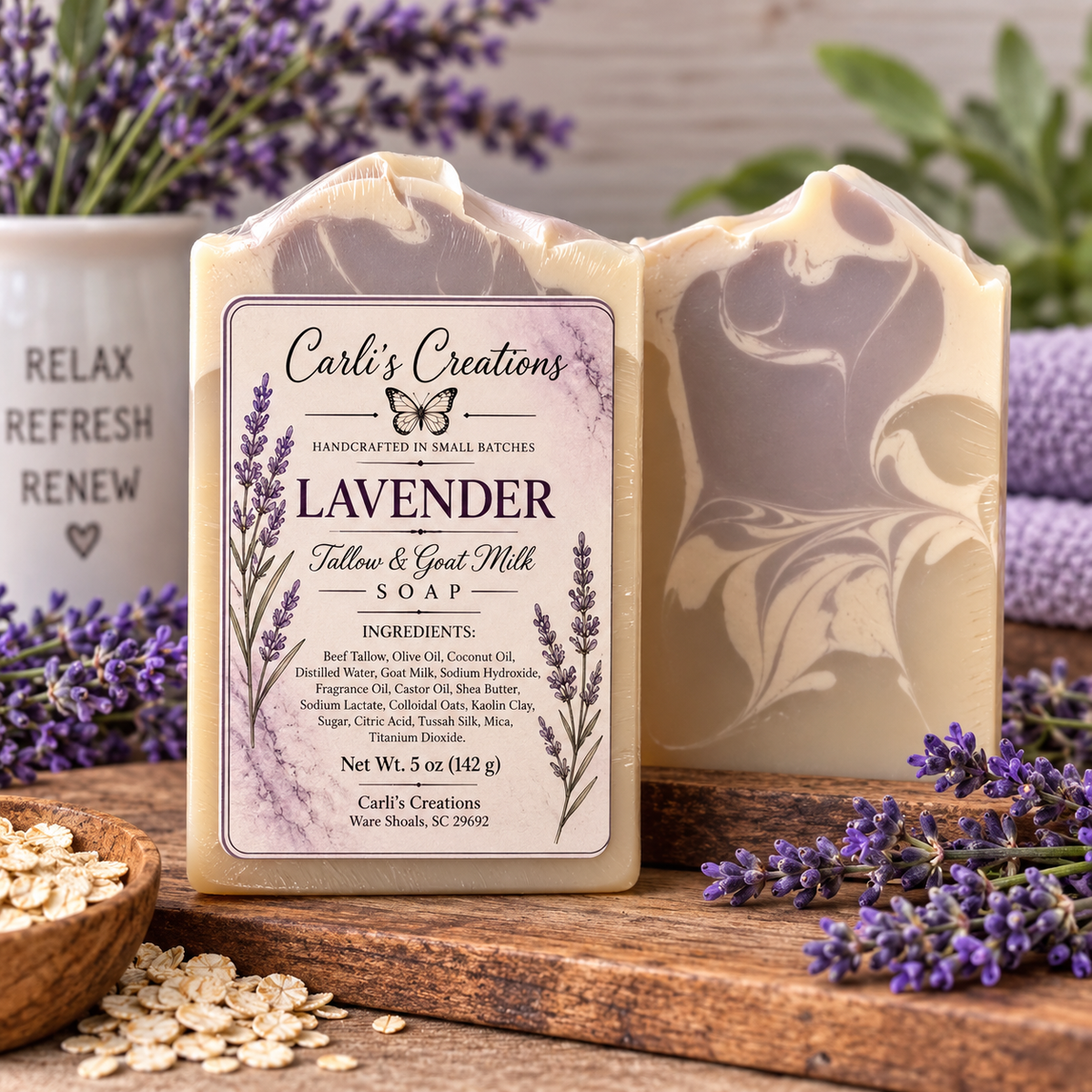 Tallow & Goat Milk Soap