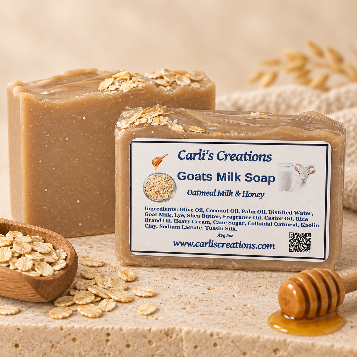 Goat Milk Soap |Silk Infused Handmade Luxury Bar (Choose Your Scent)