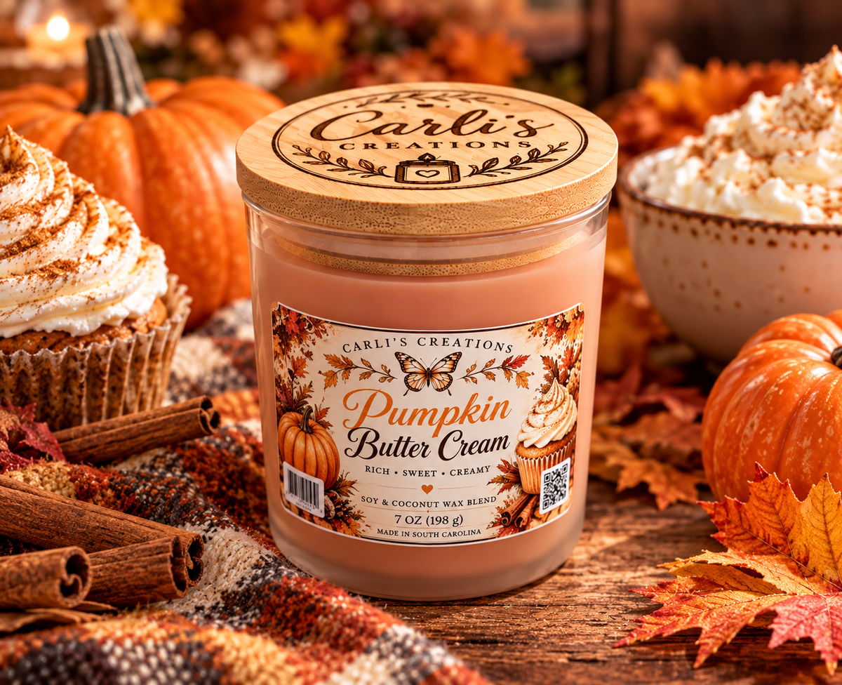 Pumpkin Butter Cream Candle – 8 oz