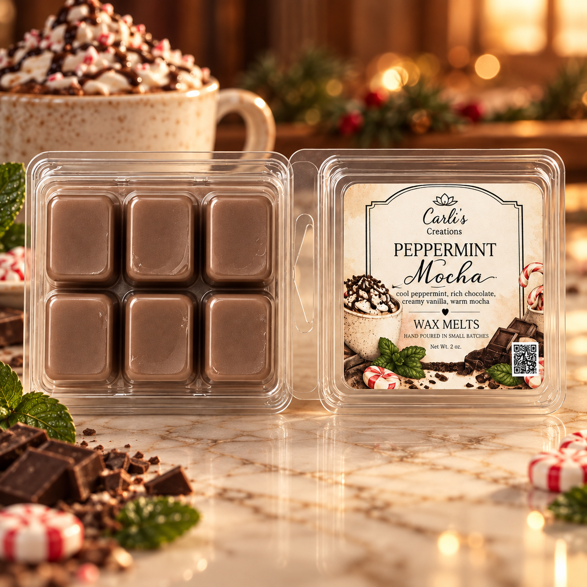 Peppermint Mocha Wax Melts