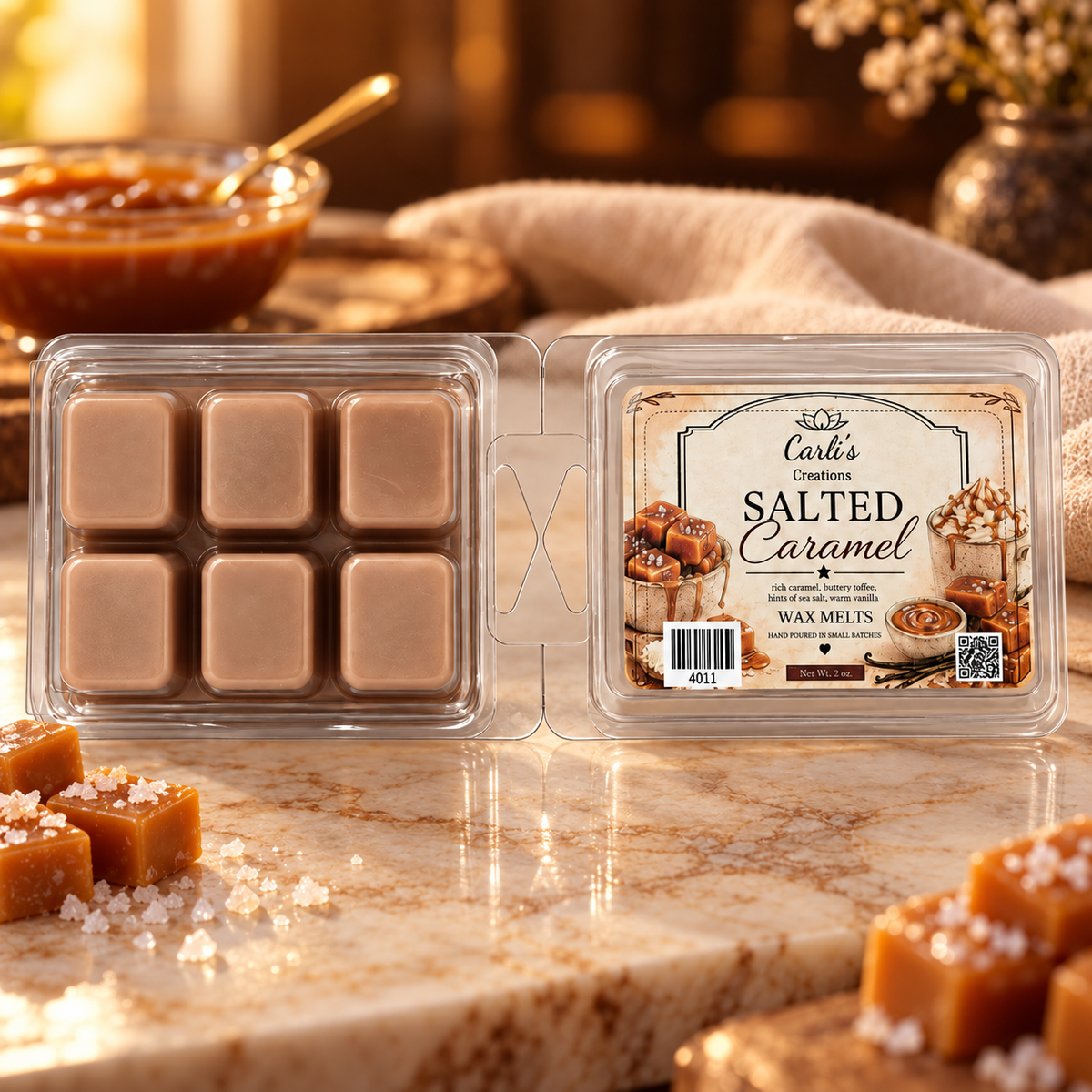 Salted Caramel Wax Melts
