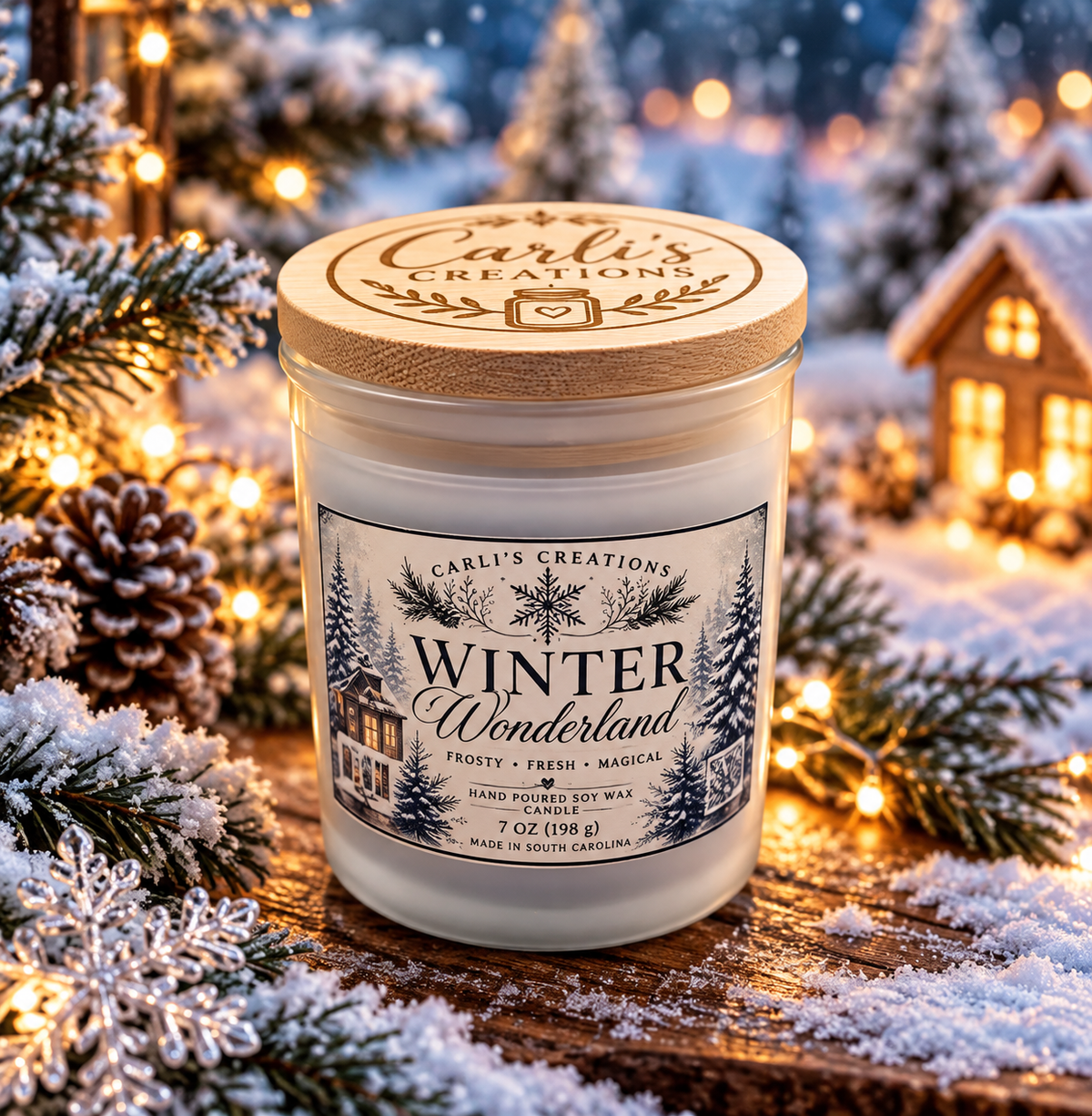 Winter Wonderland Candle – 8 oz